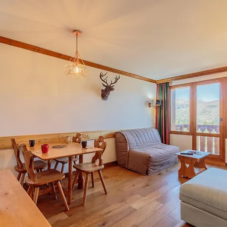 Cosy 4 Pers Avec Balcon, Depart Skis Aux Pieds, Ascenseur, - Fr-1-353-121